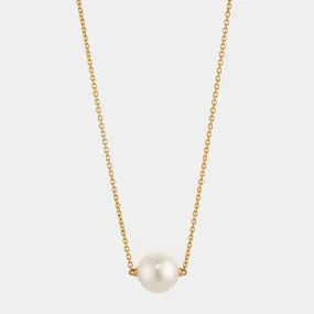 10MM GENUINE FRESHWATER PEARL NECKLACE