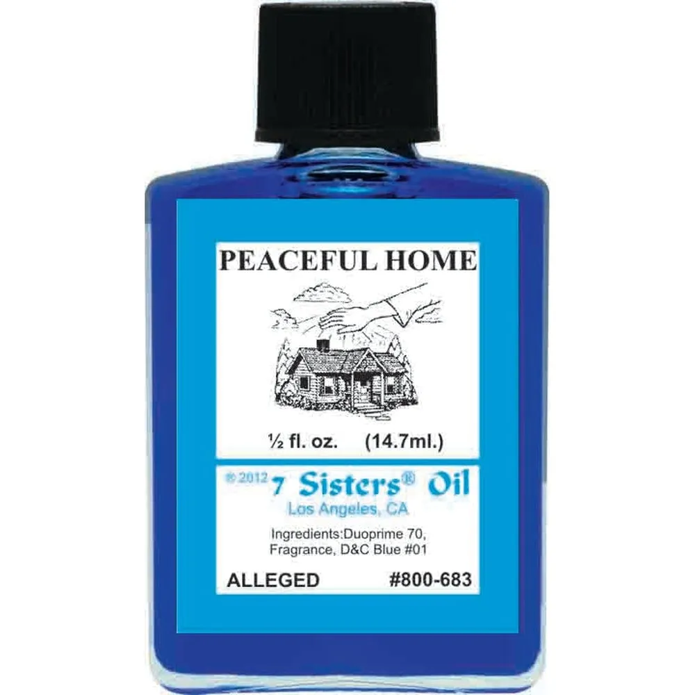 1/2 oz 7 Sisters Oil - Peaceful Home