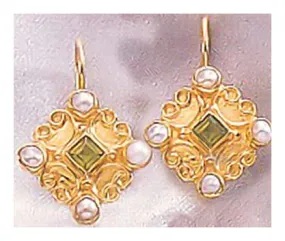 14k Georgian Earrings