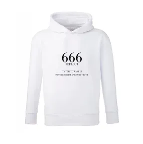 666 - Angel Numbers Kids Hoodie