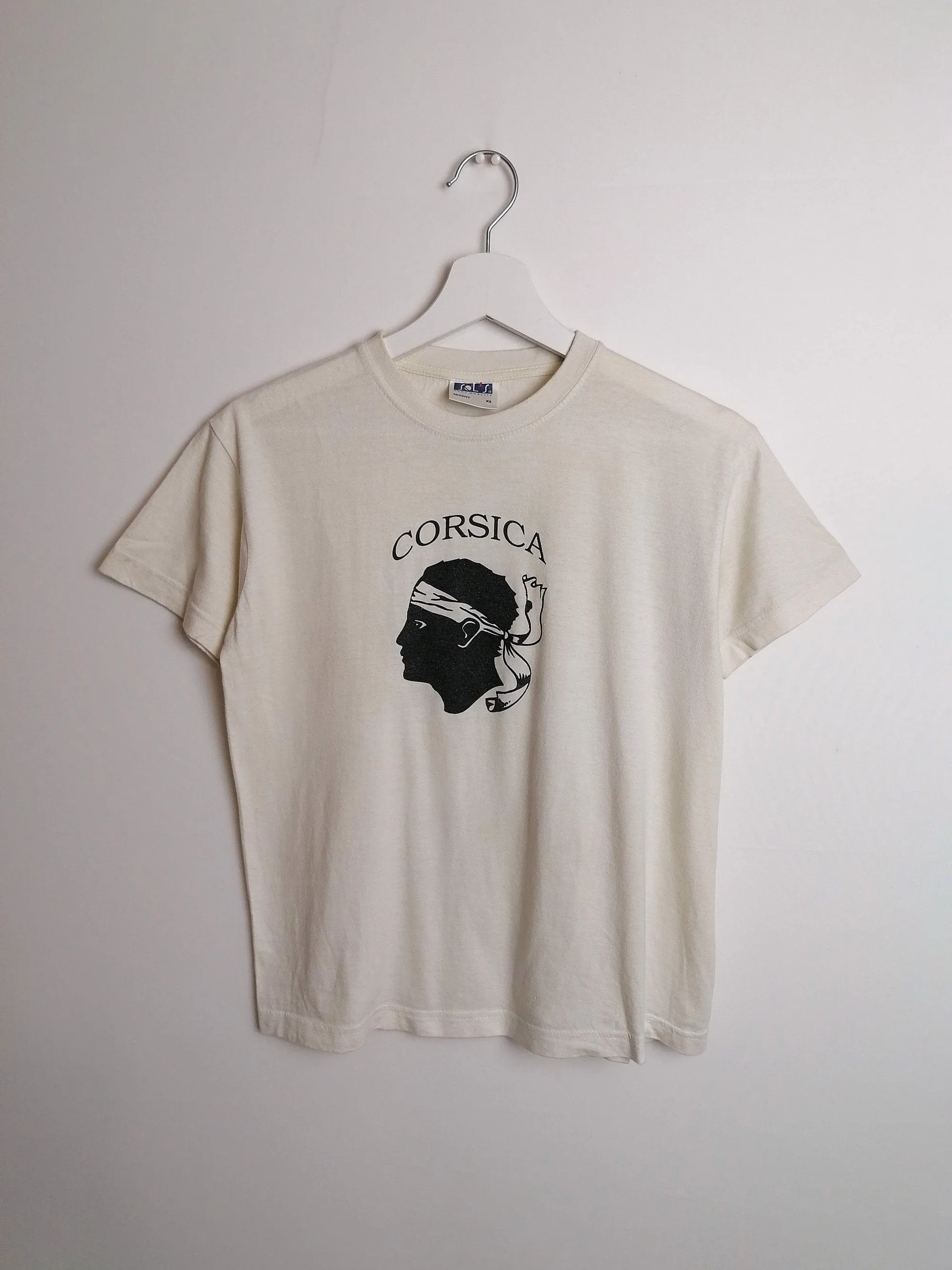 80's 90's SOL'S CORSICA Retro T-shirt - size XS