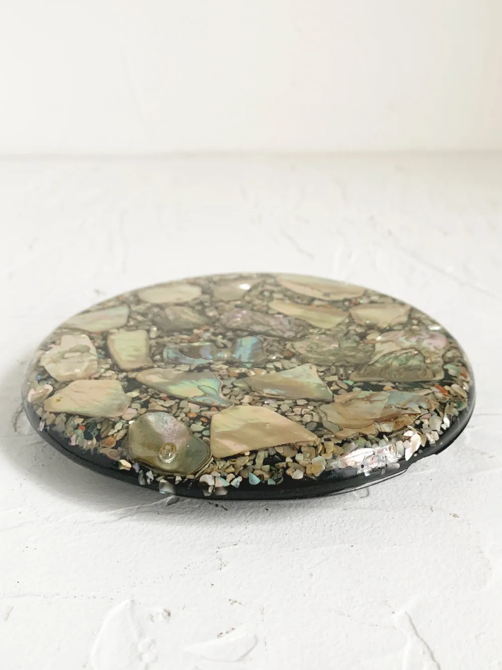 Abalone Shell Resin Trivet Coaster