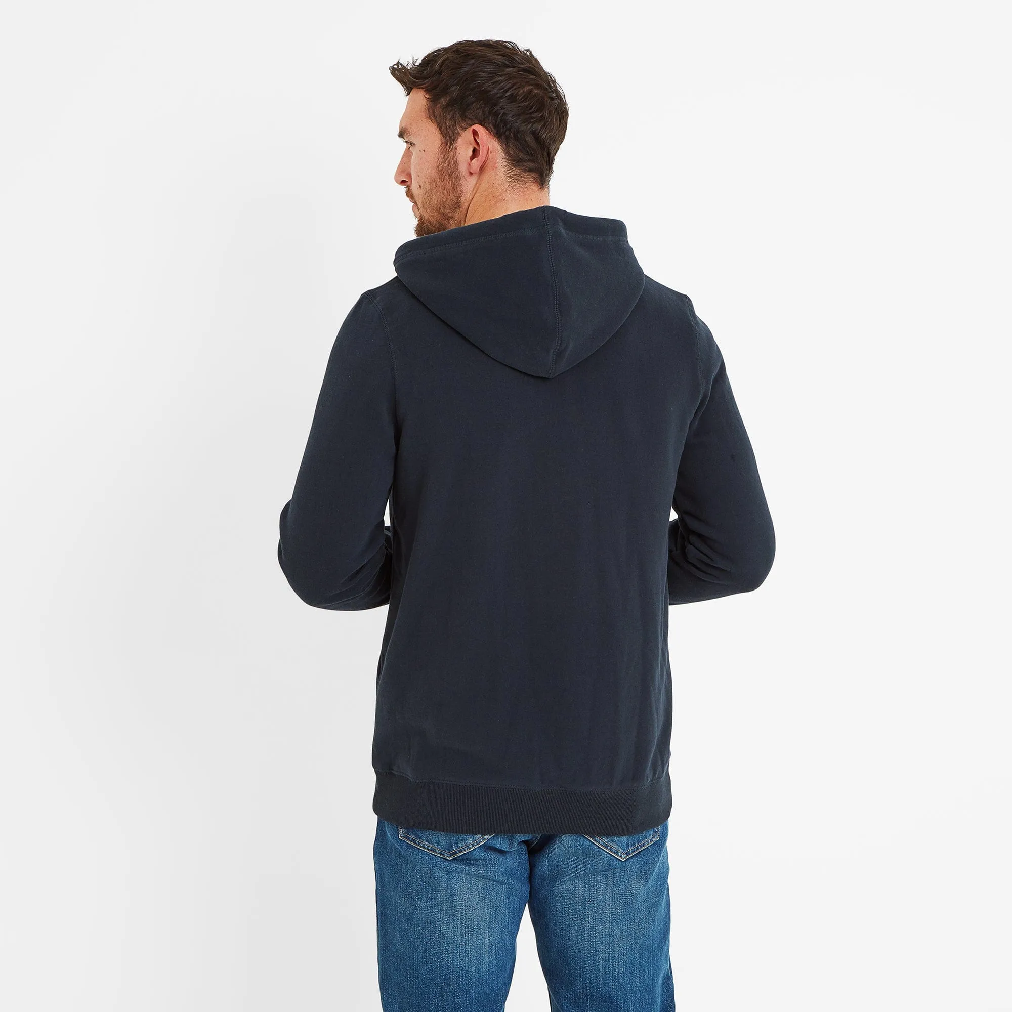 Alden Mens Hoody - Dark Indigo