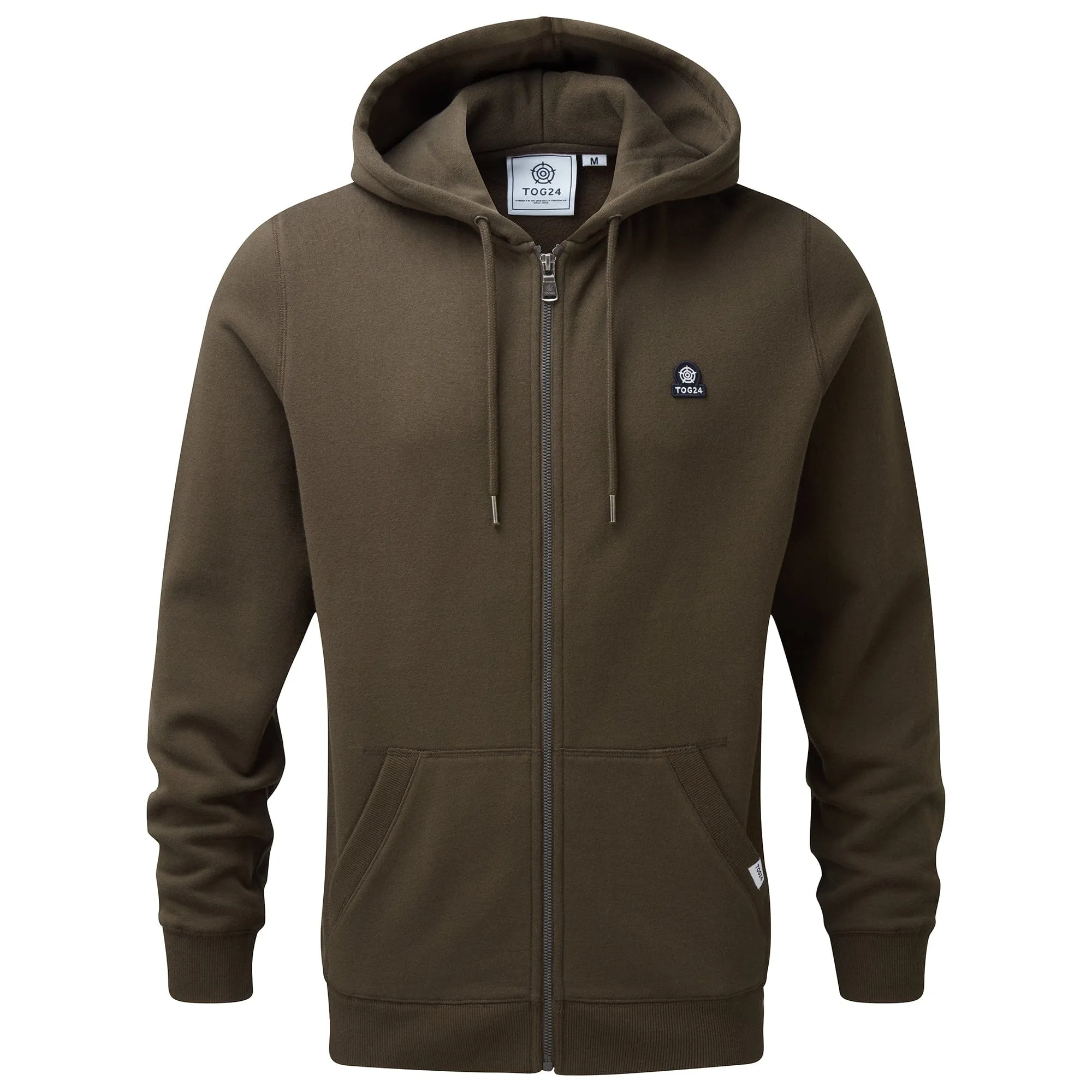 Alden Mens Hoody - Dark Khaki