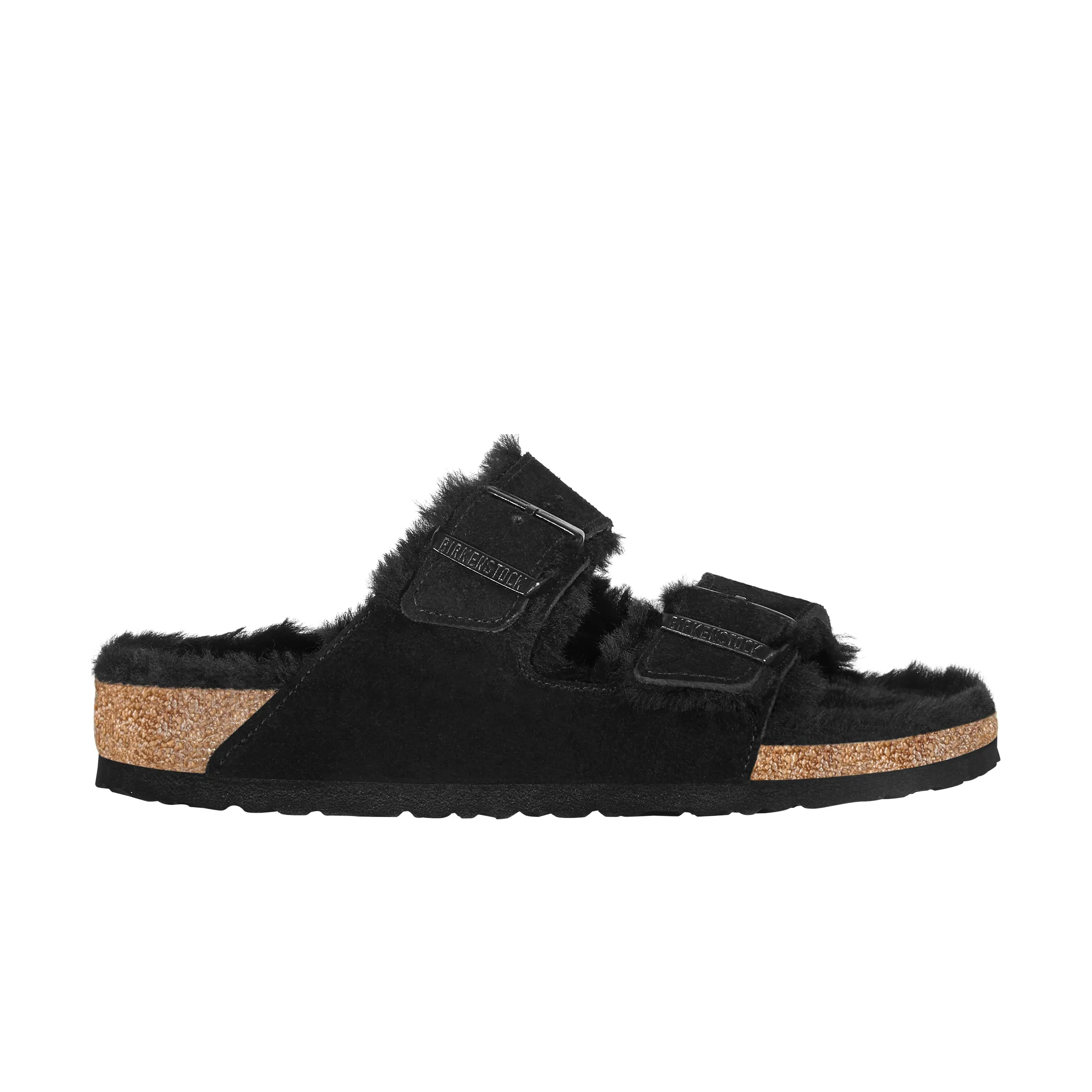 Arizona Black Suede Leather/Shearling