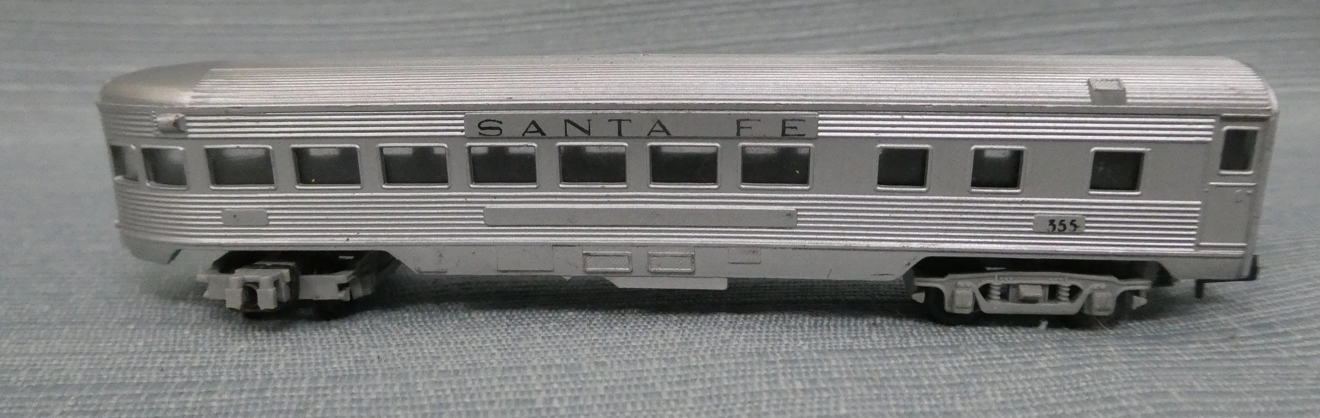 Arnold Rapido N Scale Santa Fe Model Rail Cars - Untested, Lot of 5