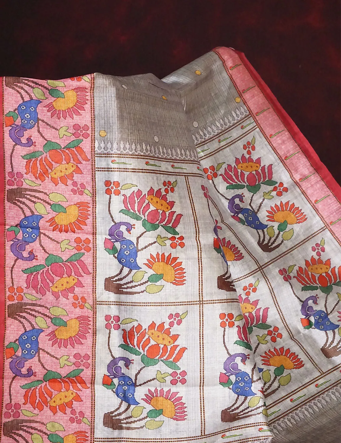 Art Silk Paithani Saree - ASP100