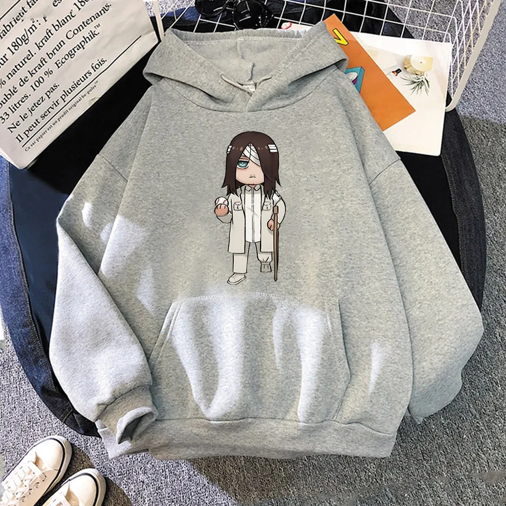 Attack on Titan Eren Yeager Cute Anime Hoodie High Quality