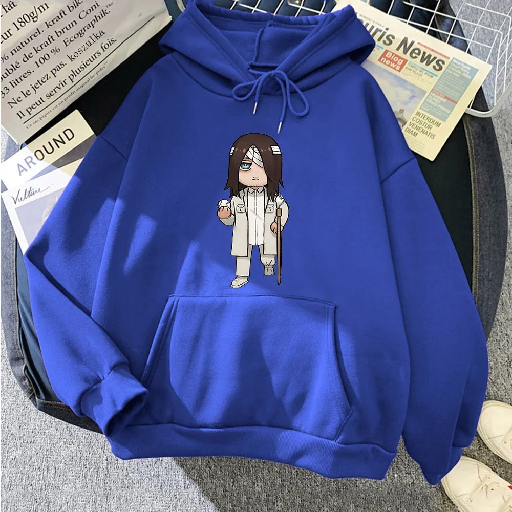 Attack on Titan Eren Yeager Cute Anime Hoodie High Quality