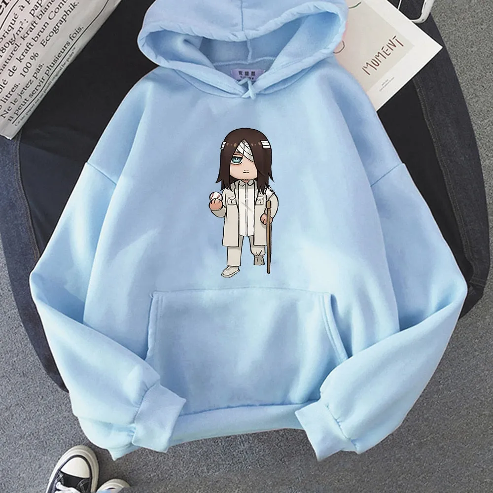 Attack on Titan Eren Yeager Cute Anime Hoodie High Quality