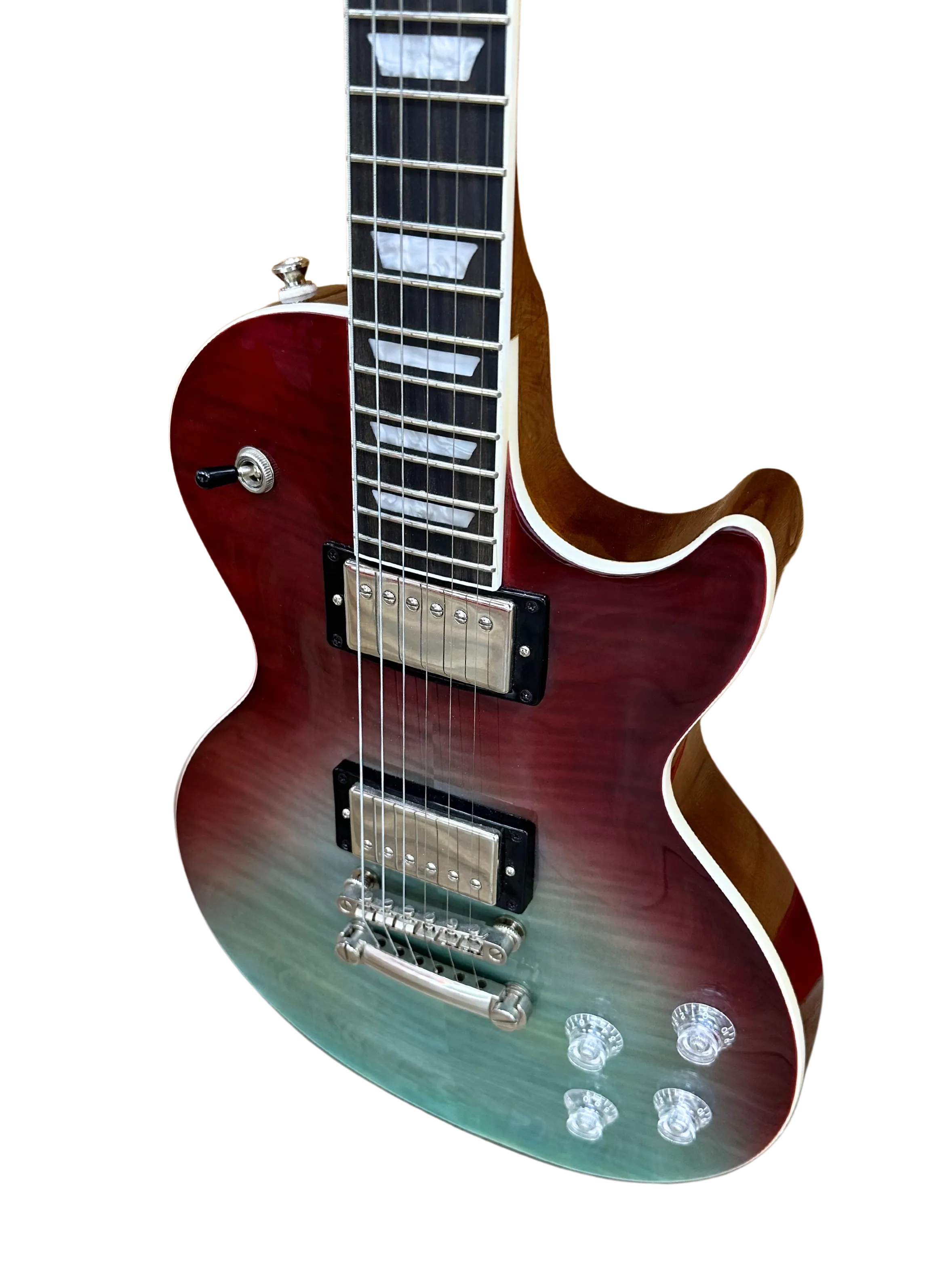 Blueberry Fade Epiphone Les Paul Modern Figured Electric Guitar