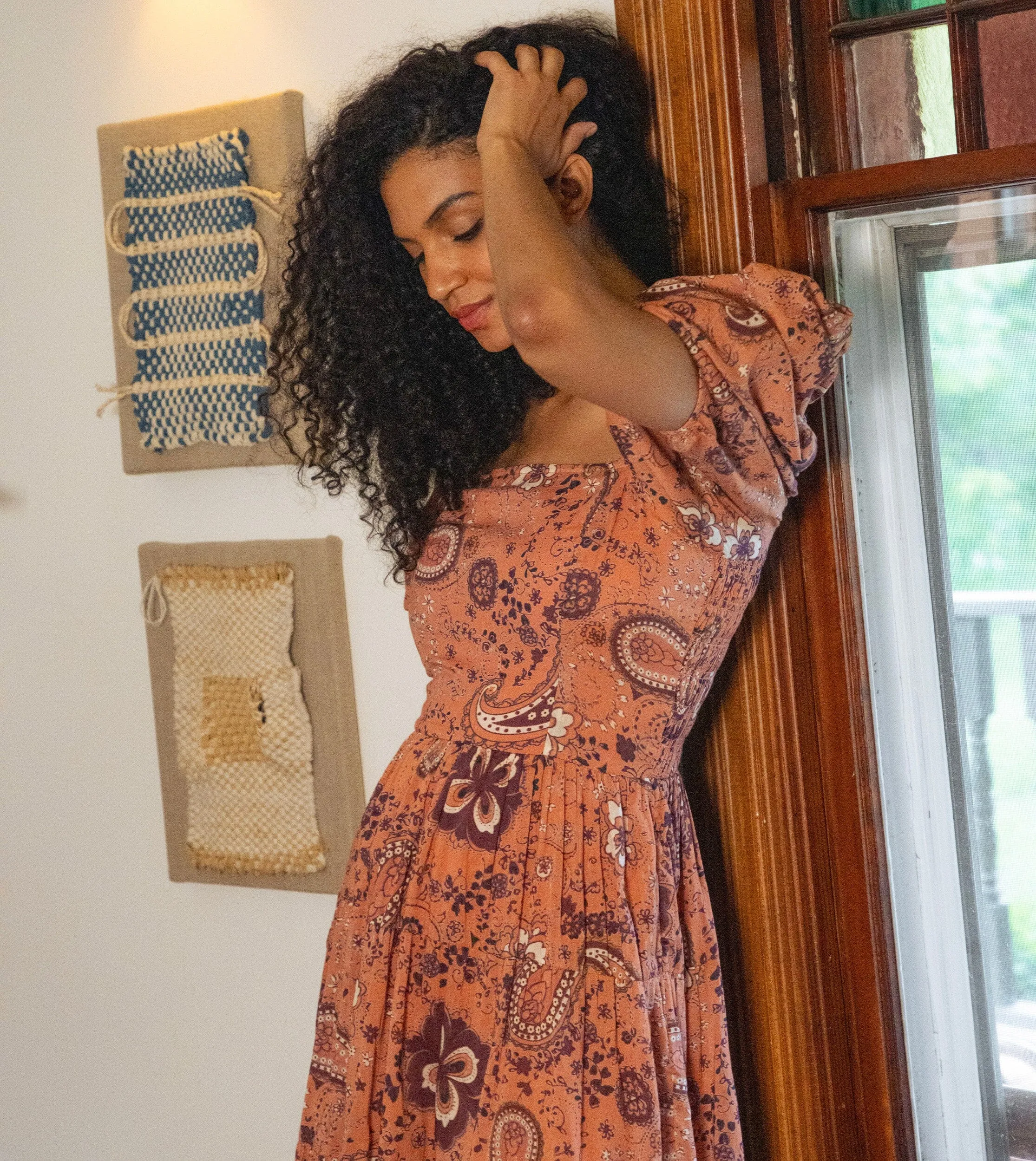 Brielle Midi Dress | Rhode Paisley