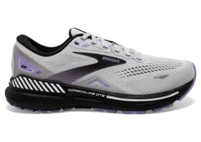 Brooks Adrenaline GTS 23 (2E Width) - Grey/Black/Purple (Womens)