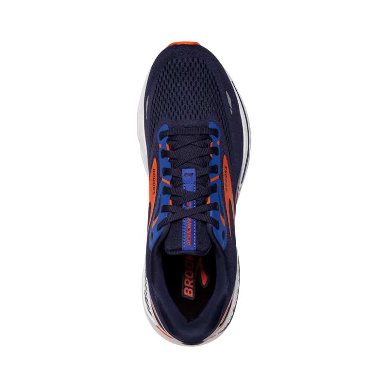 Brooks Adrenaline GTS 23 (D Width) - Peacoat/Orange/Surf the Web (Mens)