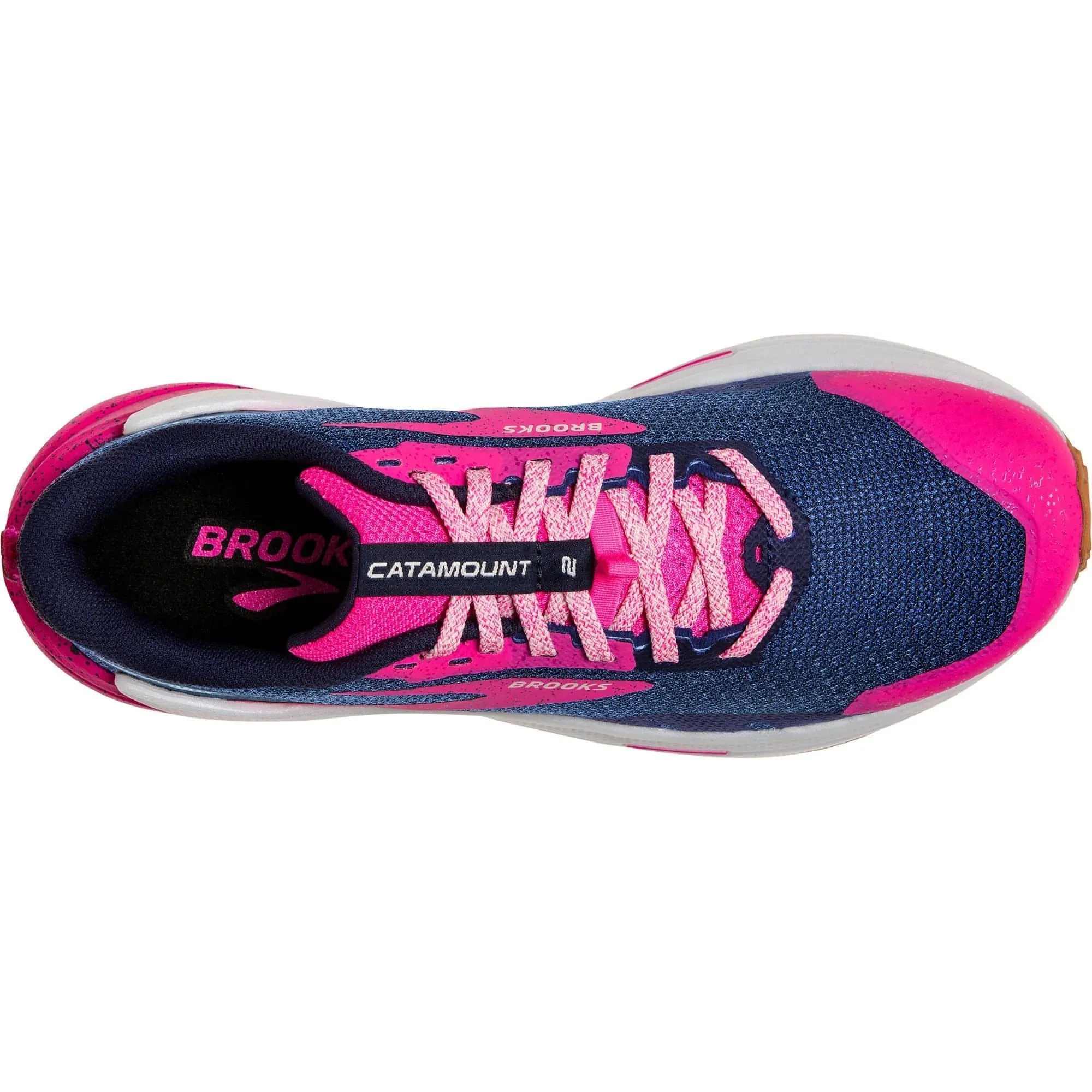 Brooks Catamount 2 Womens Trail Running Shoes - Navy