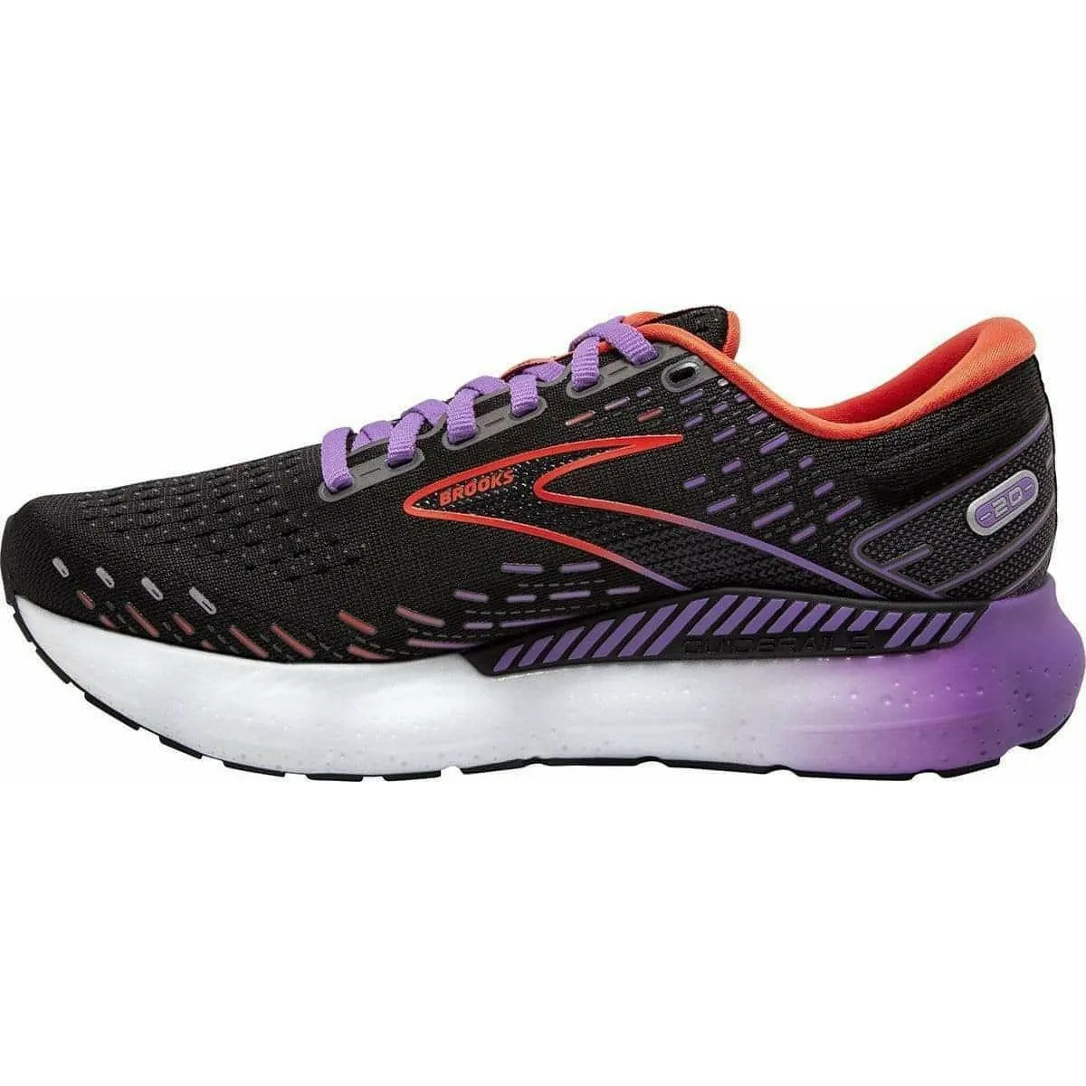 Brooks Glycerin GTS 20 Womens Running Shoes - Black