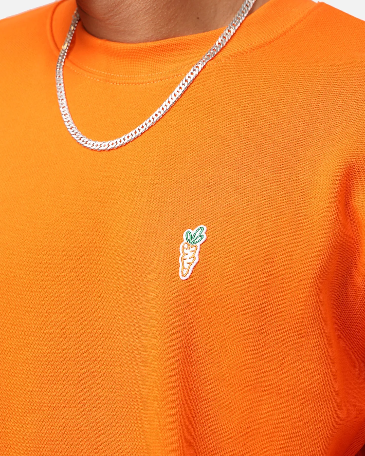 Carrots By Anwar Woodmark Crewneck Orange