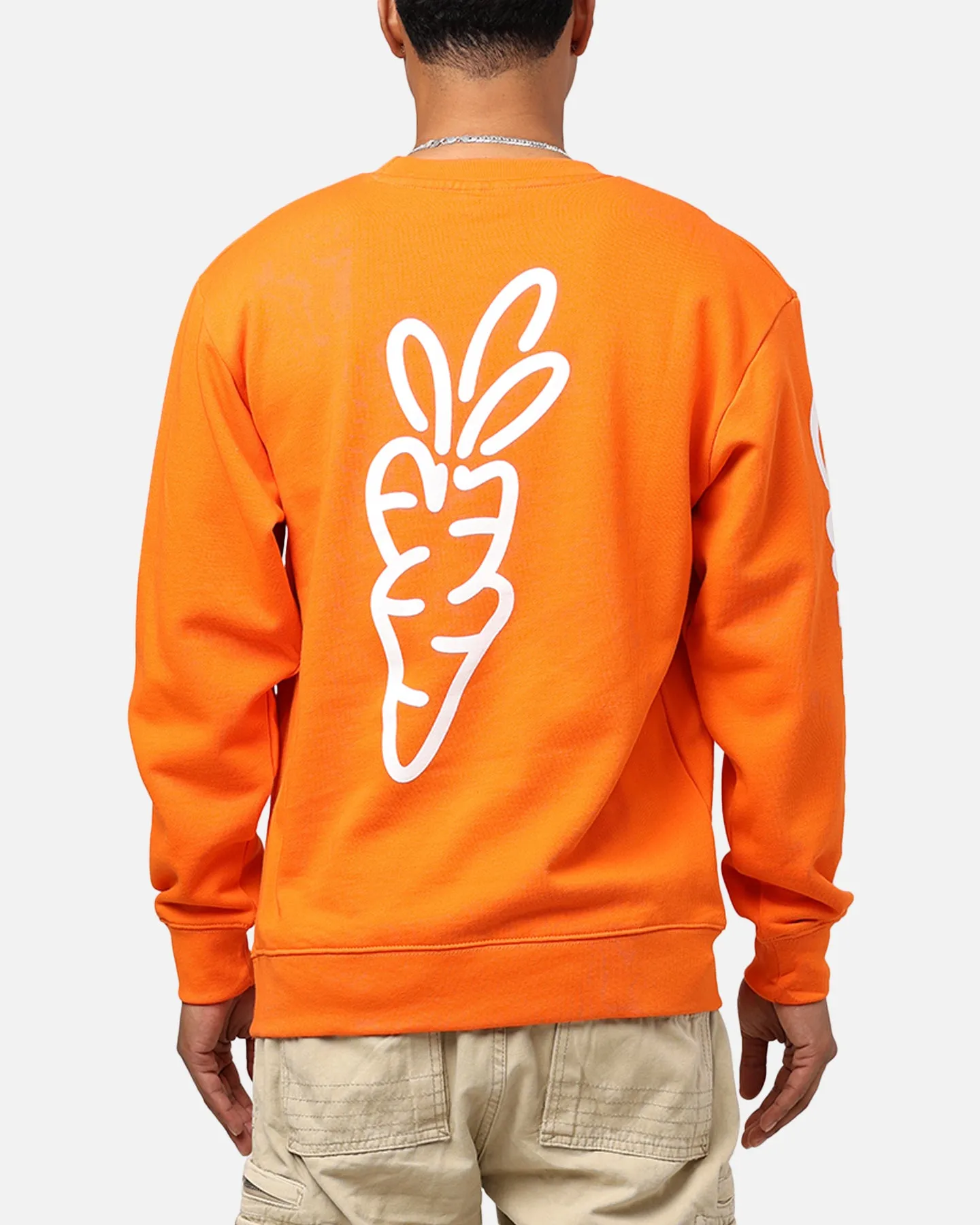 Carrots By Anwar Woodmark Crewneck Orange