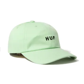 CASQUETTE HUF SET OG CV 6 PANEL SMOKE GREEN