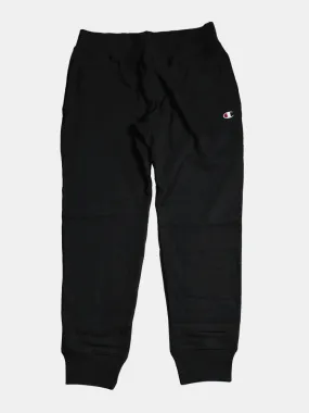 Champion Reverse Weave Small C Jogger - Black