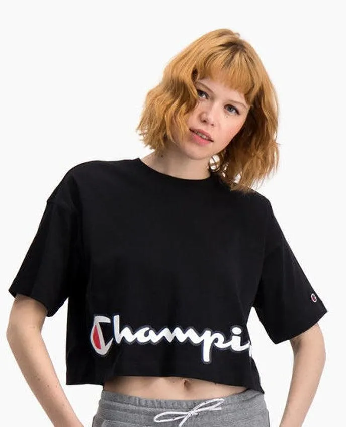 CHAMPION T-Shirt Logo Black 112650