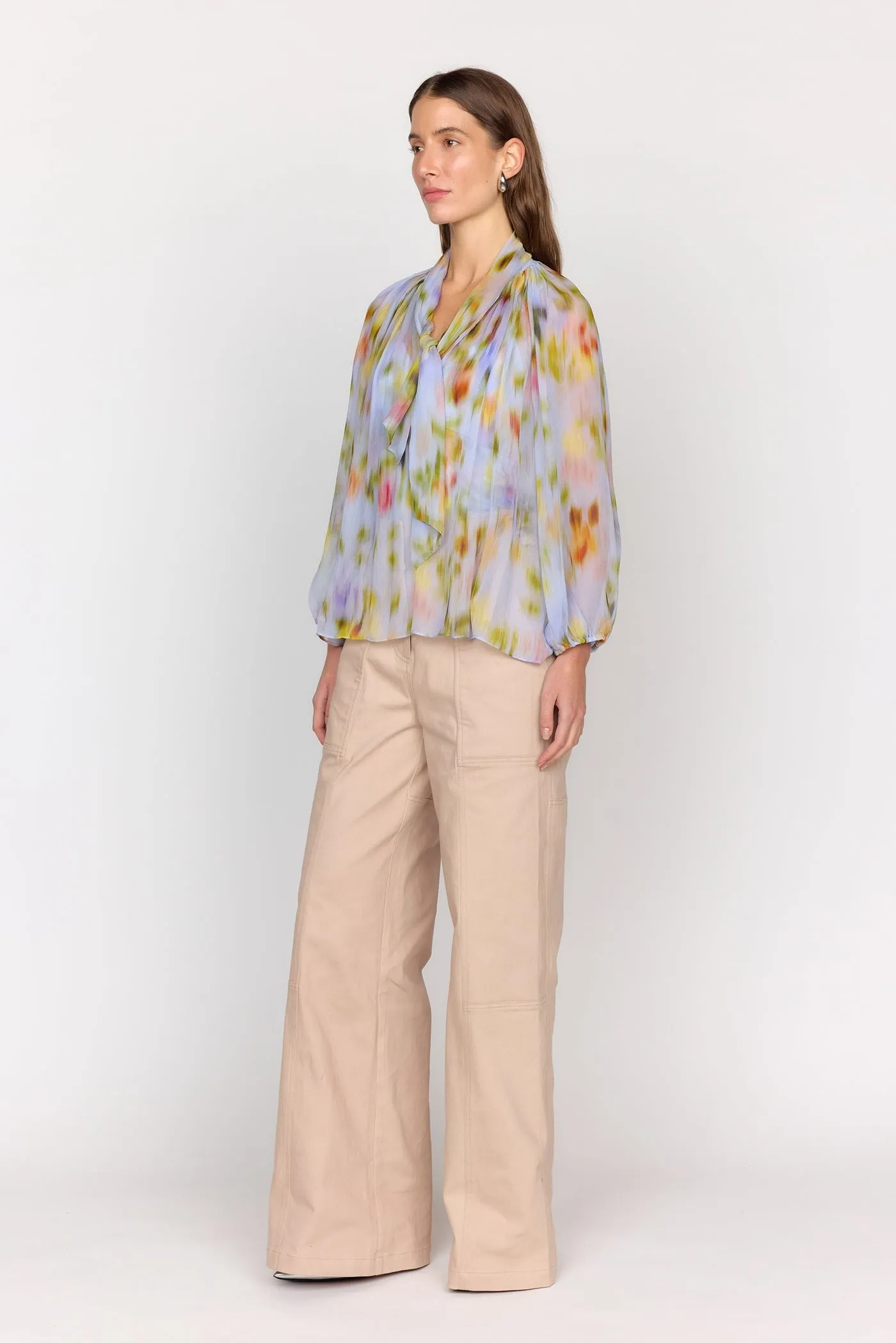 Christy Lynn Teagan Blouse Rainflower