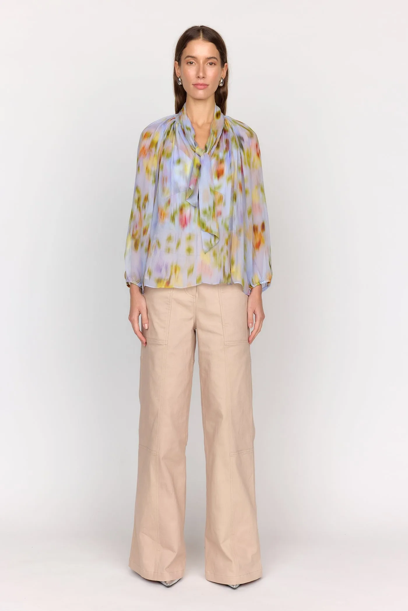 Christy Lynn Teagan Blouse Rainflower