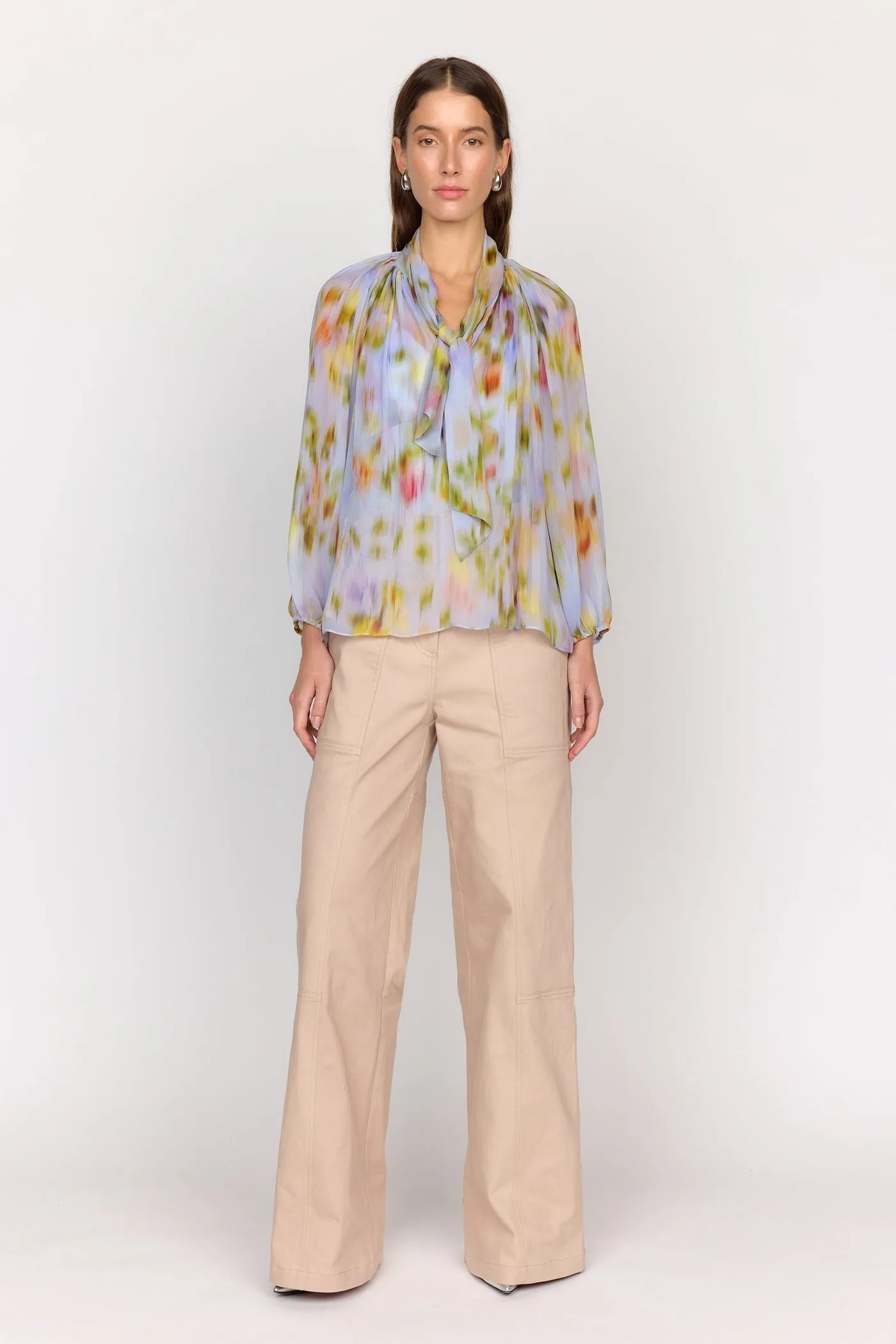 Christy Lynn Teagan Blouse Rainflower