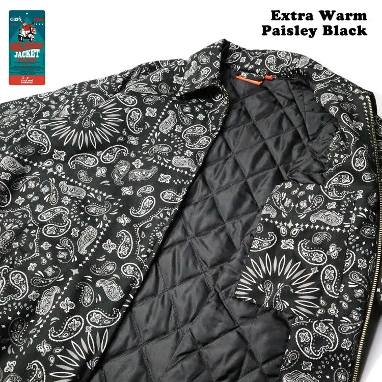 Cookman Delivery Jacket EX Warm - Paisley Black