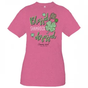 Country Chick By Simply Southern Blessed St. Patrick's Day Irish T-Shirt