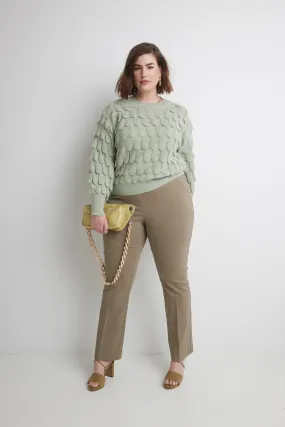 Curvy Pull-on Barely Bootcut Classic Pants