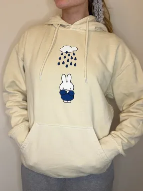 Daisy Street x Miffy Raindrops Natural Hoodie