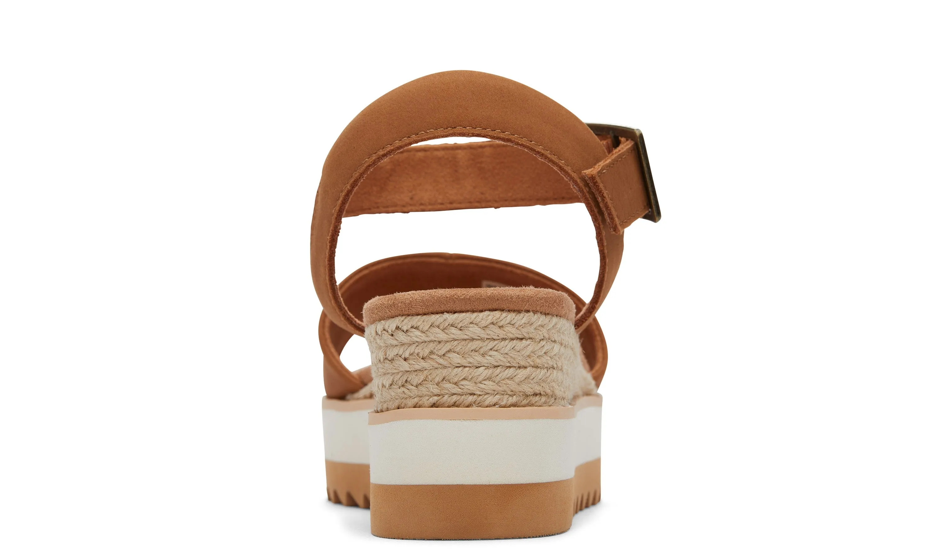 Diana Wedge Sandal - Tan Leather