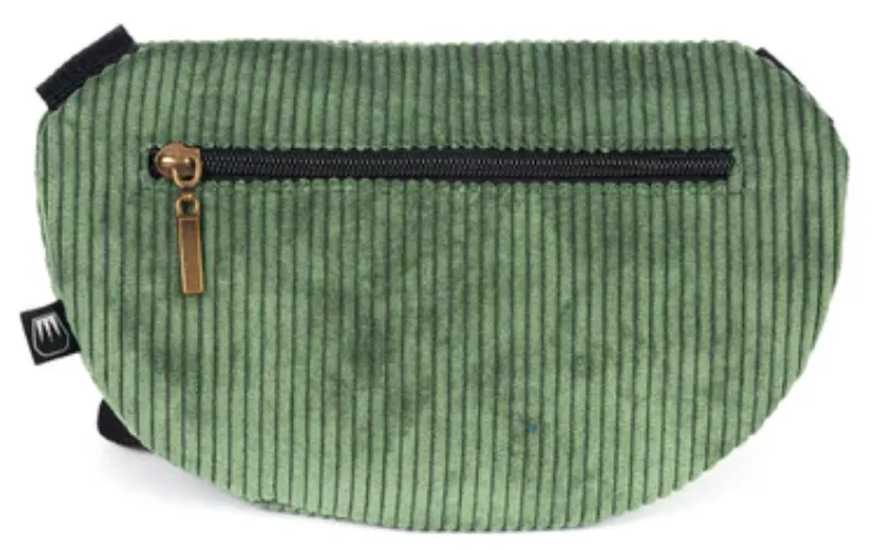 EMENTA SB - FREI PATCH CORDUROY BAG - GREEN