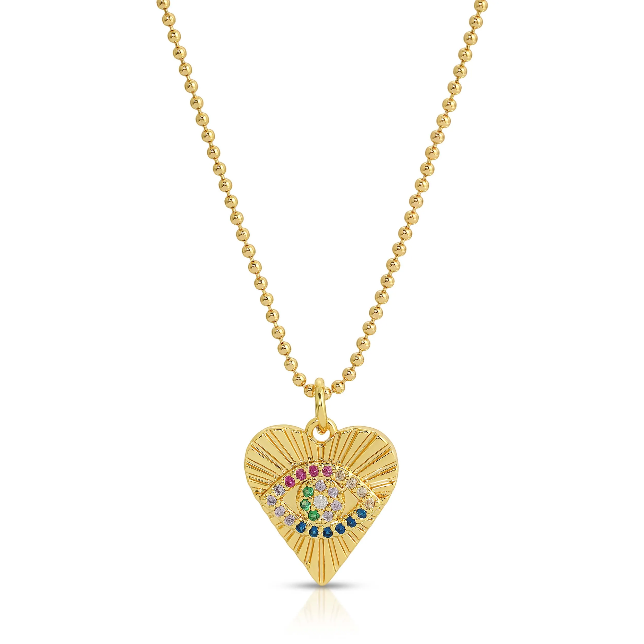 Eye Heart You Necklace