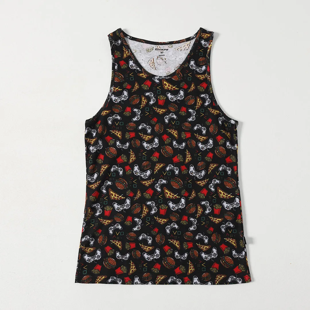 Fast Food Unisex Tanktop