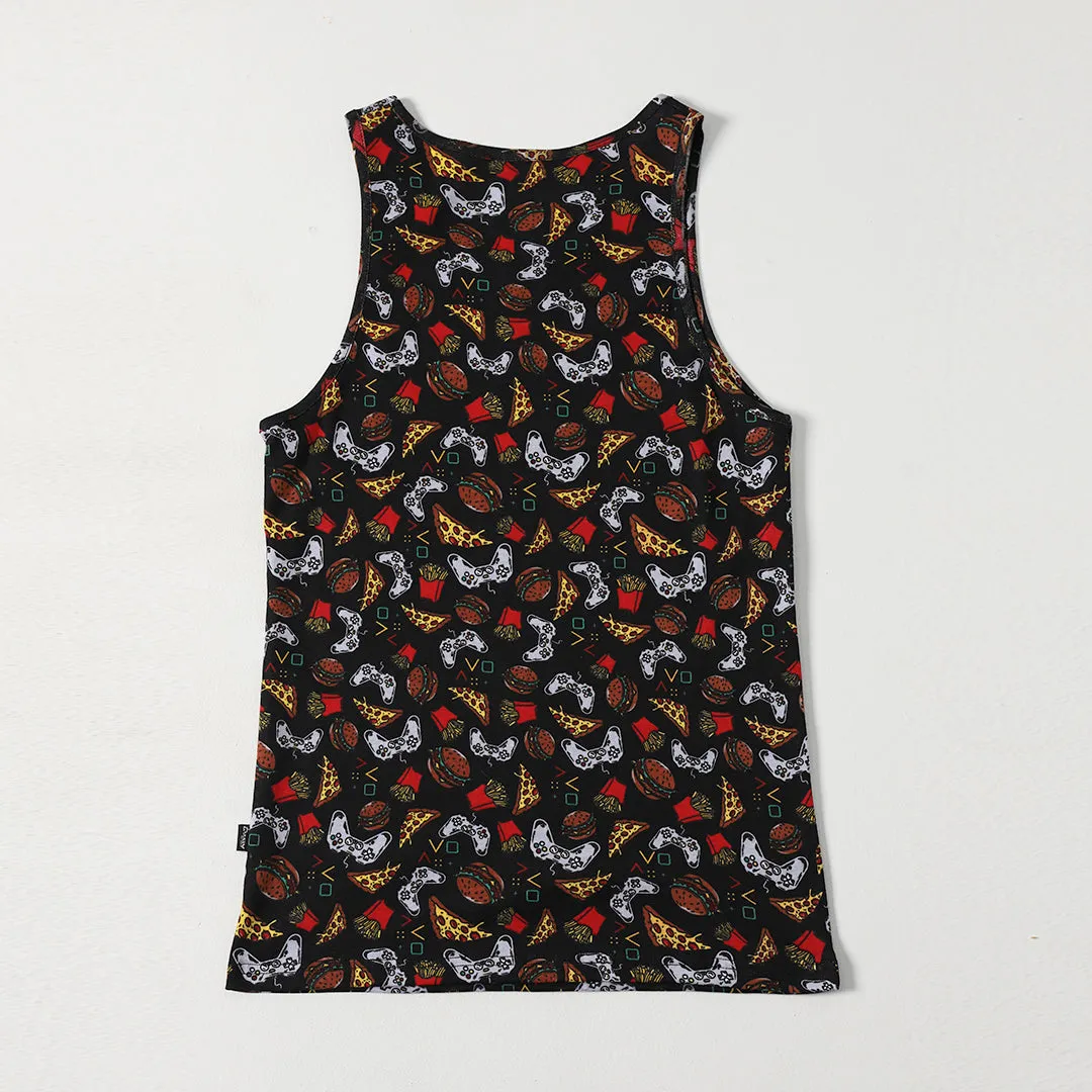 Fast Food Unisex Tanktop