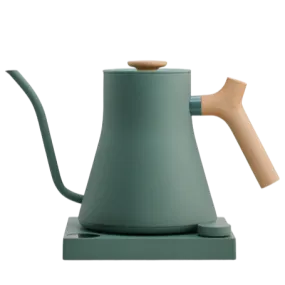 Fellow Stagg EKG Kettle - Smoke Green & Maple Wood