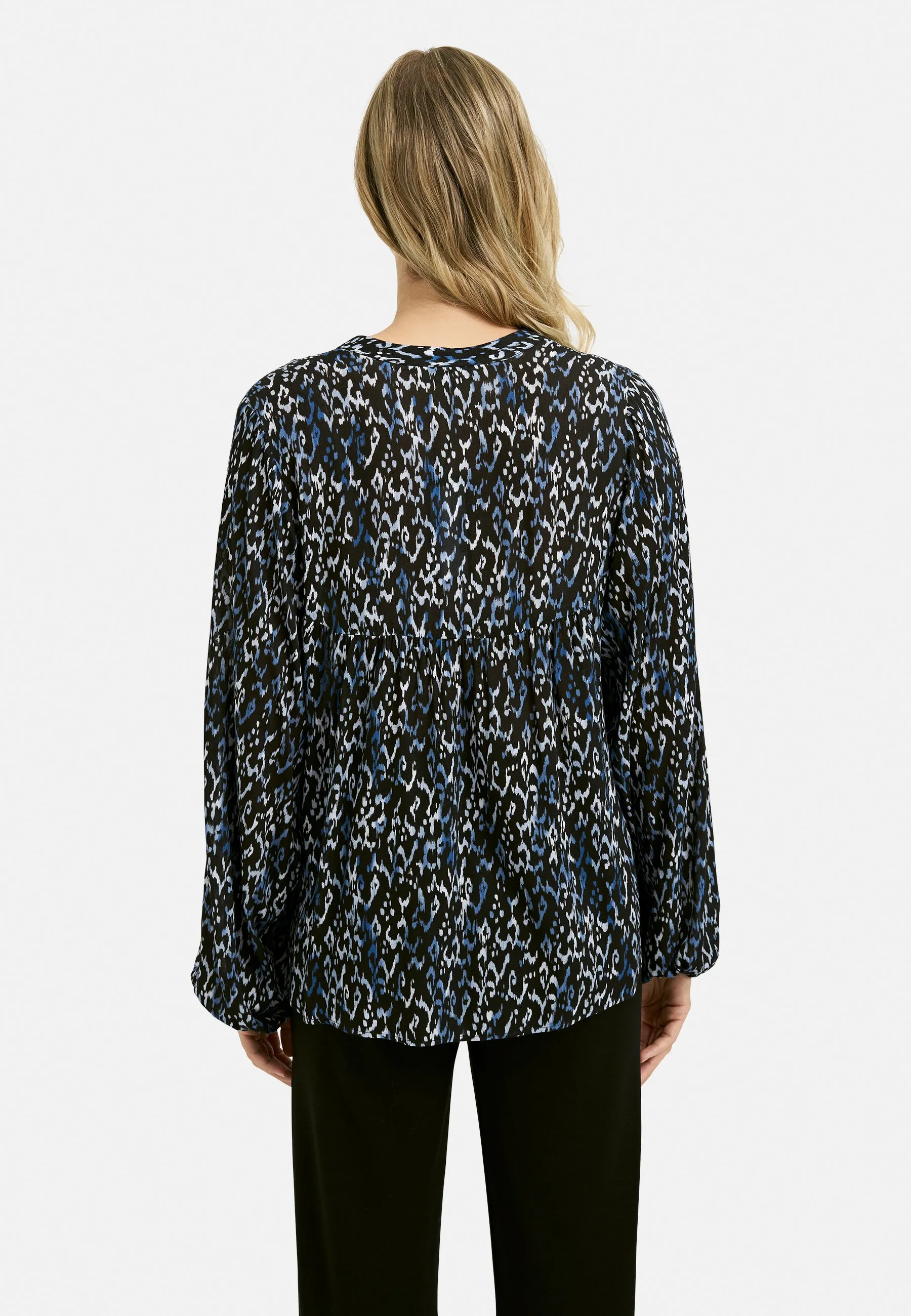 Flewing Volume Sleeve Blouse