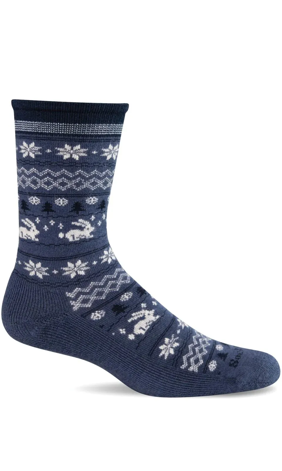 Folksy Fairisle Denim