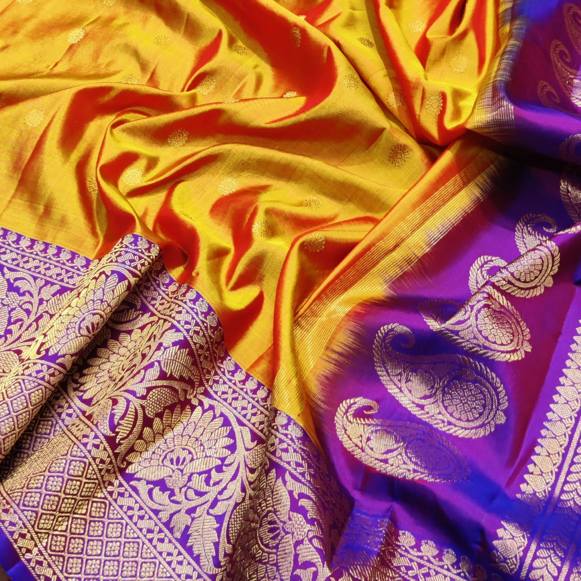 Gadwal Pure Paithani Saree - GPS79