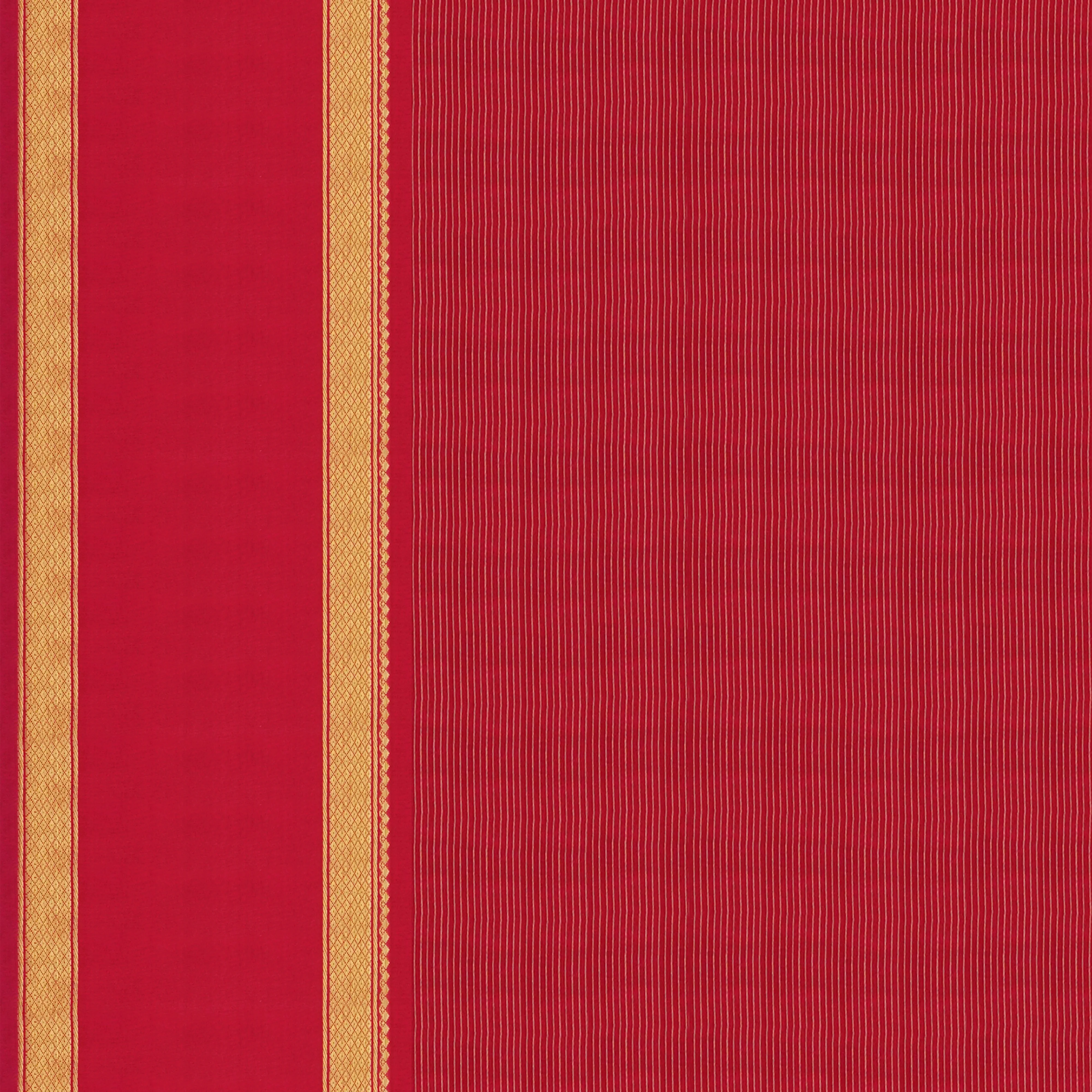 Handwoven Burgundy Kanjivaram Silk Saree - 1579T006364DSC