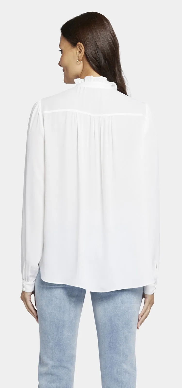 Hannah Blouse Wit | Optic White