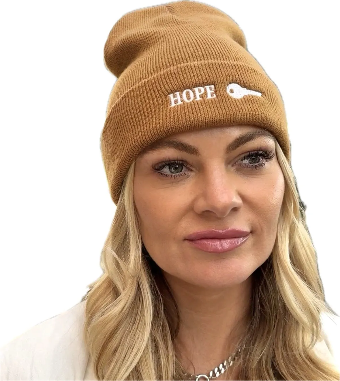 HOPE Beanie by KNOWN SUPPLY   Free HOPE Necklace