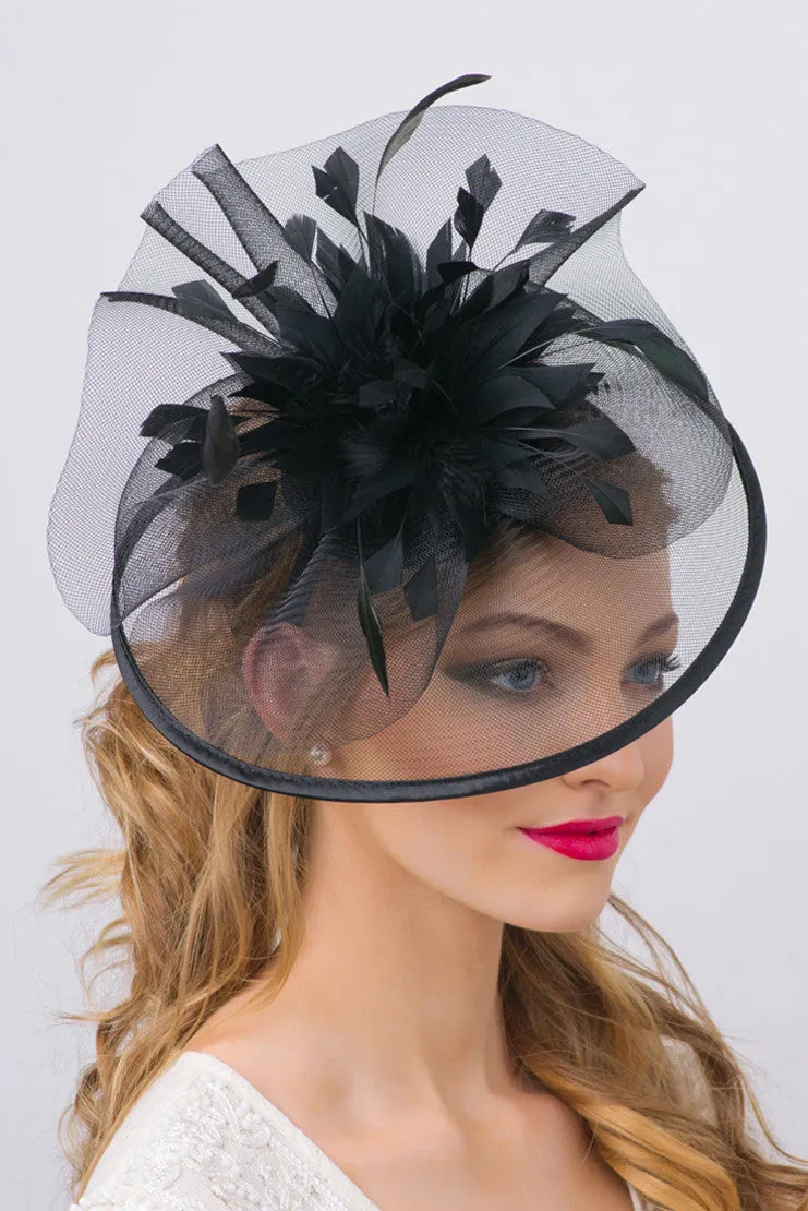 Isla Fascinator - Black