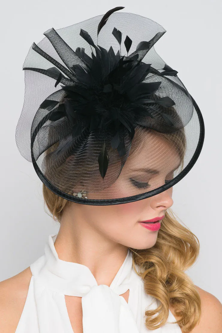 Isla Fascinator - Black