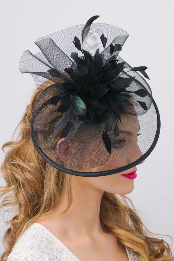 Isla Fascinator - Black