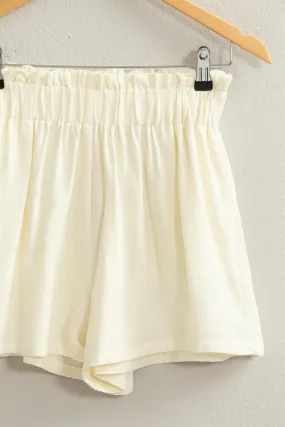 Jr Shorts - Cream