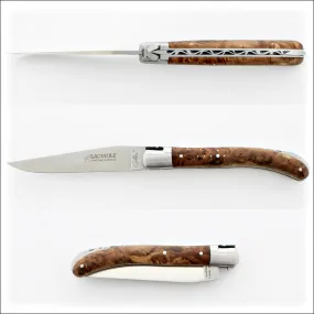 Laguiole Le Pocket Classic Maple Burl Handle