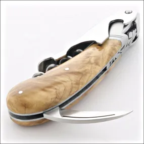 Laguiole Magnum Burled Maple Corkscrew - D